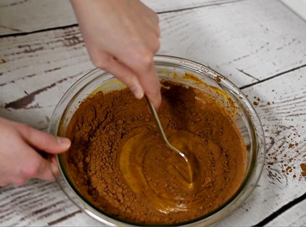 Pumpkin Brownies - Step 4